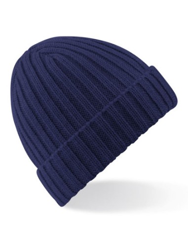 BEE-B465-Chunky Ribbed Beanie